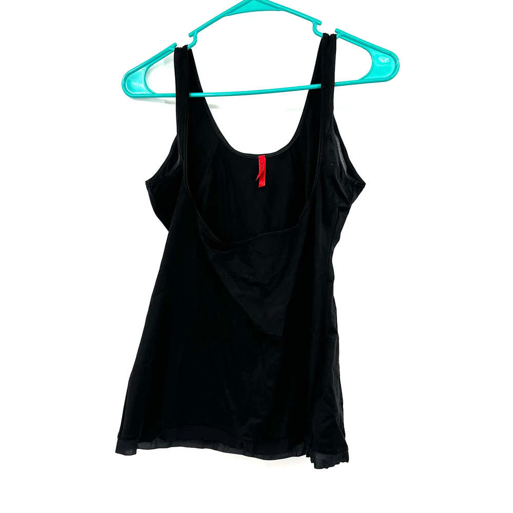 Spanx size 1X shapewear open bust tank top‎ black suit your fancy